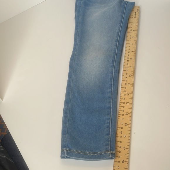 Jumping Beans Pants Girls Blue Washed Stretch Pants - Picture 10 of 10
